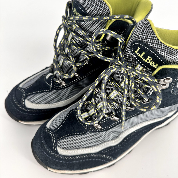 LL BEAN Women's Navy Blue Primaloft Ankle‎ Sneakers Boots Hiking Size 7 Medium - Picture 12 of 12
